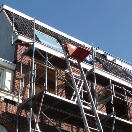 Renovatie gevel en dak in Utrecht